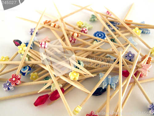 Image of decorative toothpicks