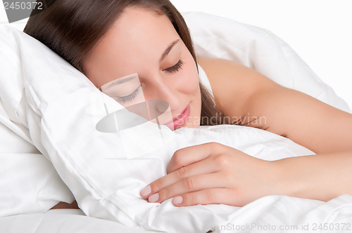Image of Woman Sleeping