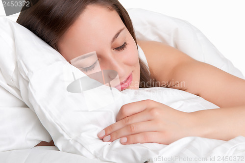 Image of Woman Sleeping
