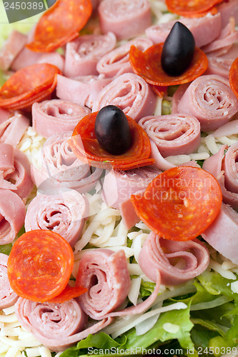 Image of Antipasto Salad Closeup