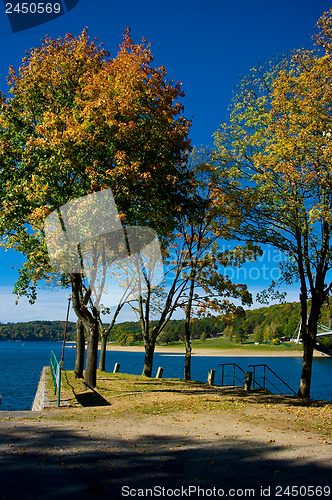 Image of Autumn afternoons on the dock.