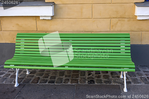 Image of Green Bench