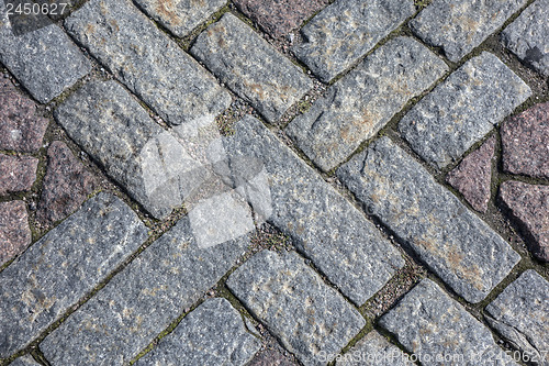 Image of Texture of stone structure road