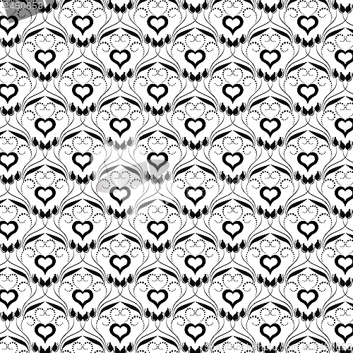 Image of seamless floral pattern