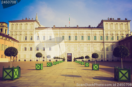 Image of Retro look Palazzo Reale Turin