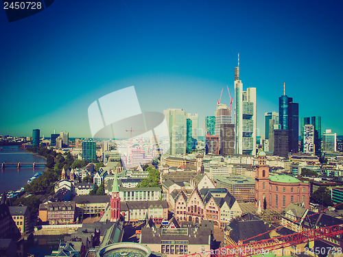 Image of Retro look Frankfurt am Main