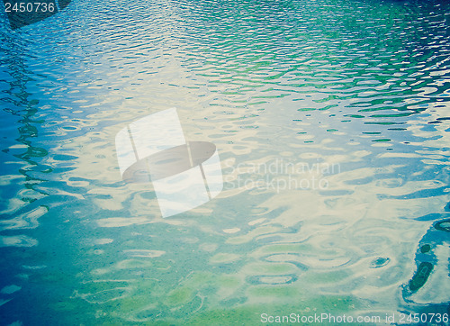 Image of Retro look water background