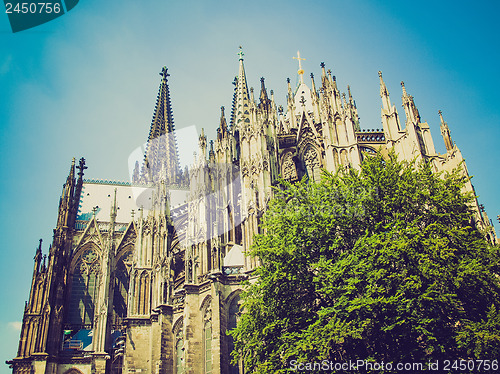 Image of Retro look Koeln Dom