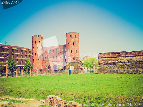 Image of Retro look Torri Palatine, Turin