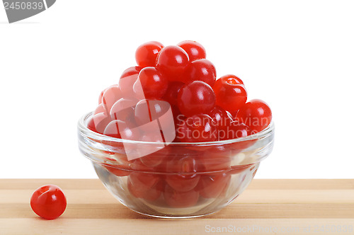 Image of Bowl of cherries.