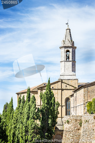 Image of Church Pienza Tuscany