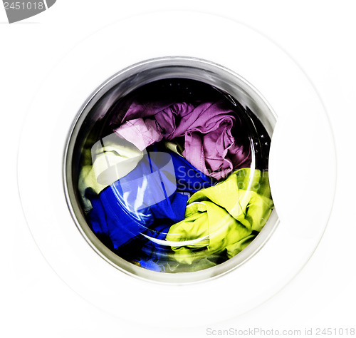 Image of Clothes in laundry