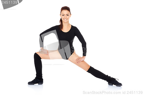 Image of Fit healthy woman working out