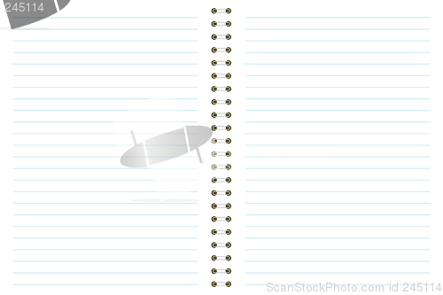 Image of note pad
