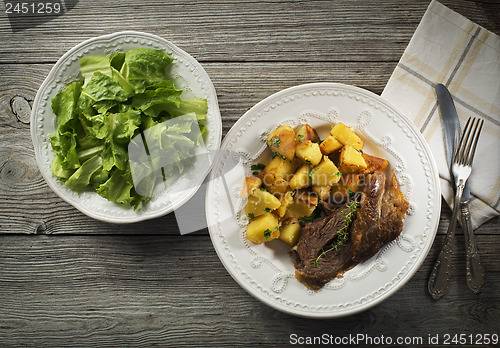 Image of Meat and potatoes