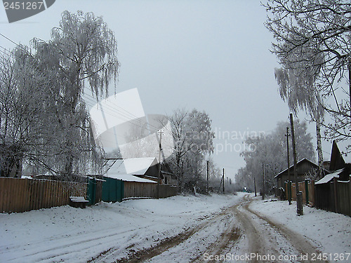 Image of winte rural landscape
