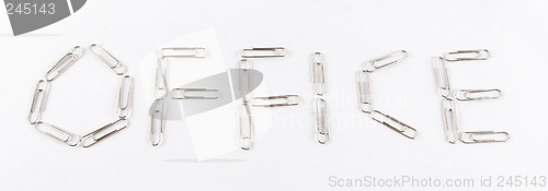 Image of Office paper clips