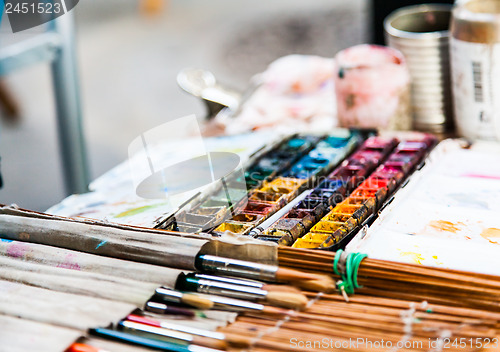 Image of Street artist tools