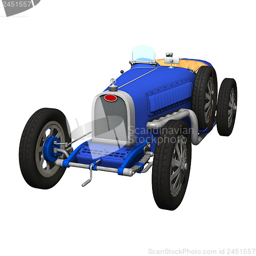 Image of Retro Grand Prix Racing Car