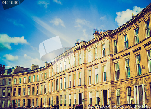 Image of Retro looking Terraced Houses