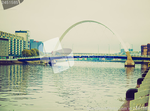 Image of Retro looking River Clyde