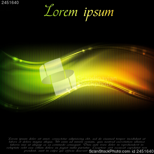 Image of Colourful waves vector background