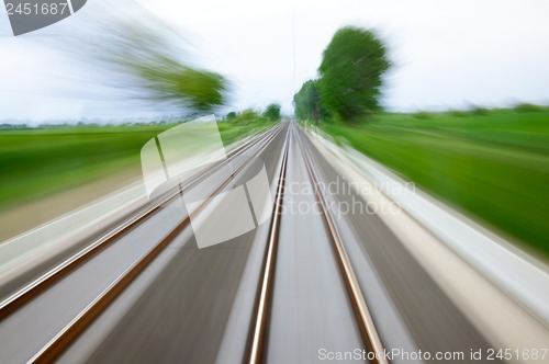 Image of Rails blur