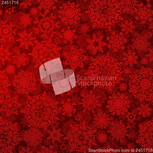 Image of Seamless deep red christmas. EPS 10