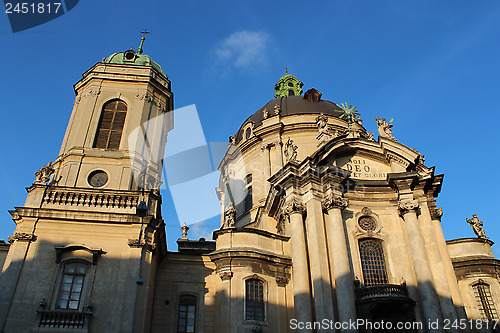 Image of The Dominican church and monastery in Lviv