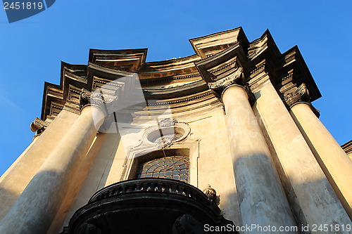 Image of The Dominican church and monastery in Lviv