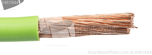 Image of Exposed cables and wires