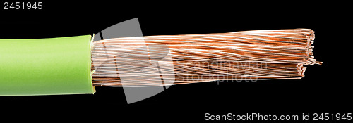 Image of Exposed cables and wires