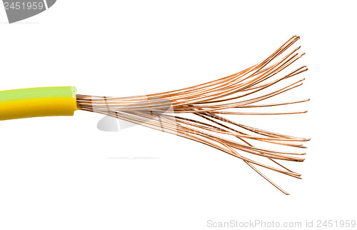 Image of Exposed cables and wires