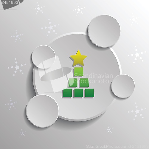 Image of Abstract winter design