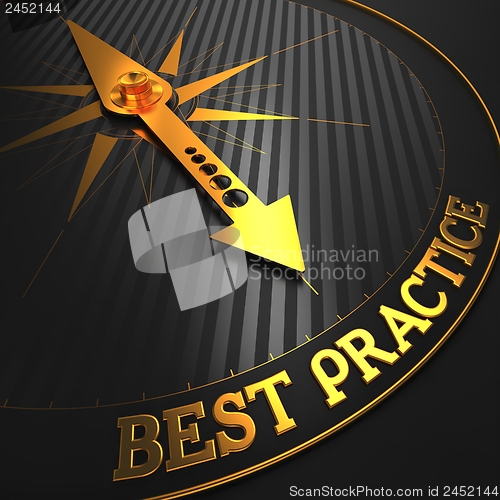 Image of Best Practice. Business Background.