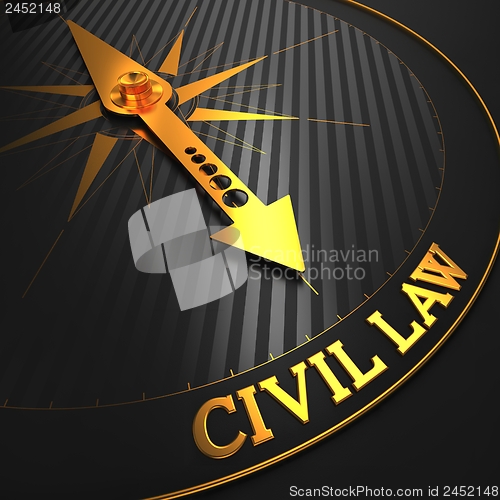 Image of Civil Law. Business Background.