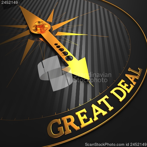 Image of Great Deal. Business Background.