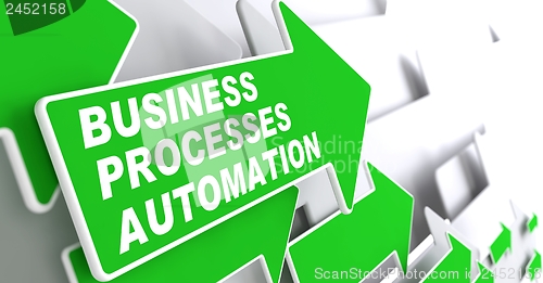 Image of Business Processes Automation Concept.