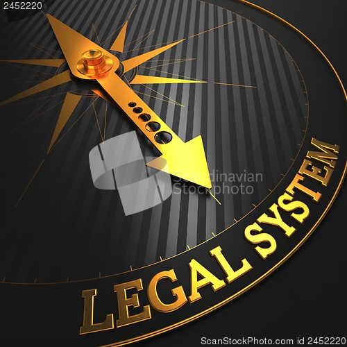 Image of Legal System. Business Background.