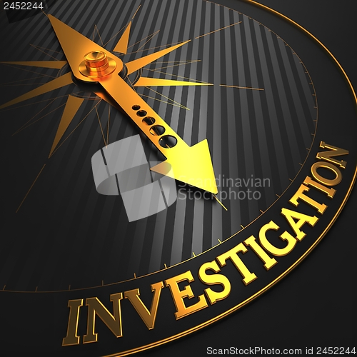 Image of Investigation. Information Background.