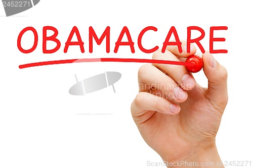 Image of ObamaCare Red Marker