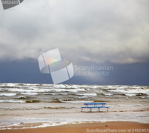 Image of Stormy sea