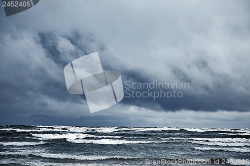 Image of Stormy sea