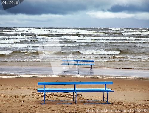 Image of Stormy sea