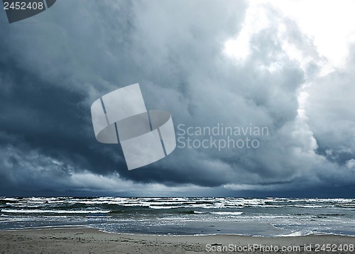 Image of Stormy sea