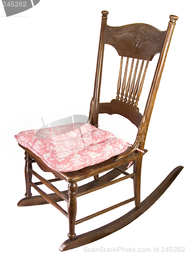 Image of Armless Rocking Chair