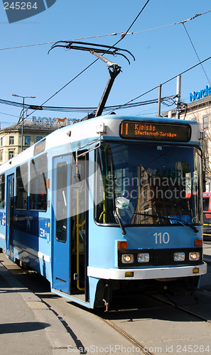 Image of Oslo tram