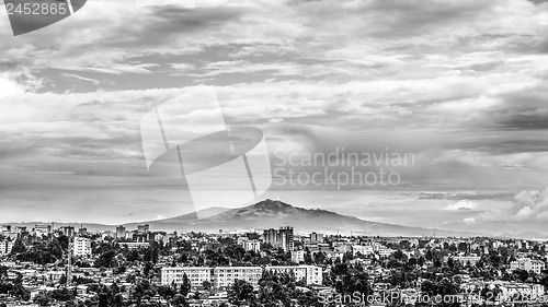 Image of Aerial view of Addis Ababa