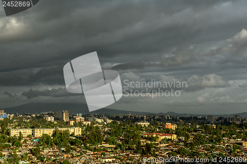 Image of Aerial view of Addis Ababa