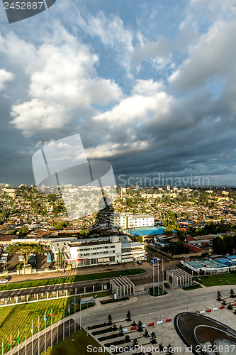 Image of Aerial view of Addis Ababa